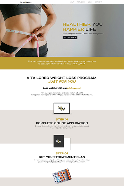 Slim2Well website