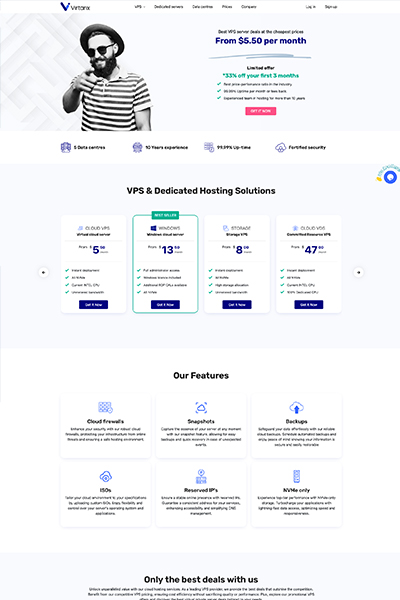 Virtarix website